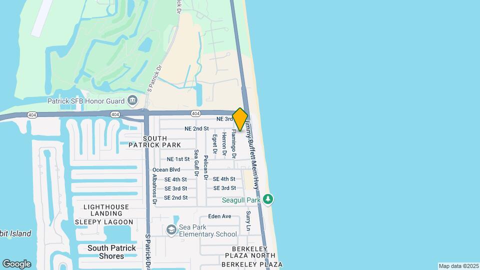 Beachside Apartments Mapa y Detalles de la Ubicación