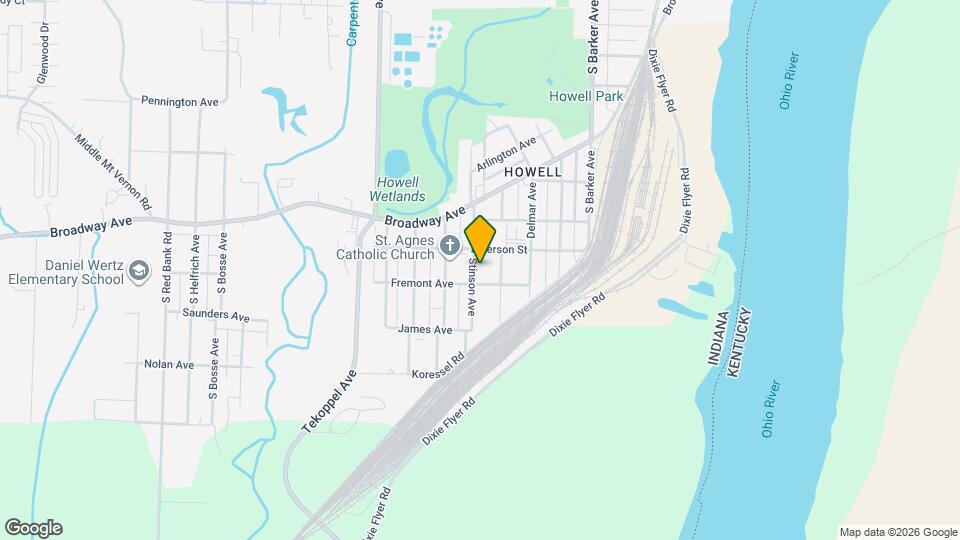 1618 Stinson Ave Map and Location Details