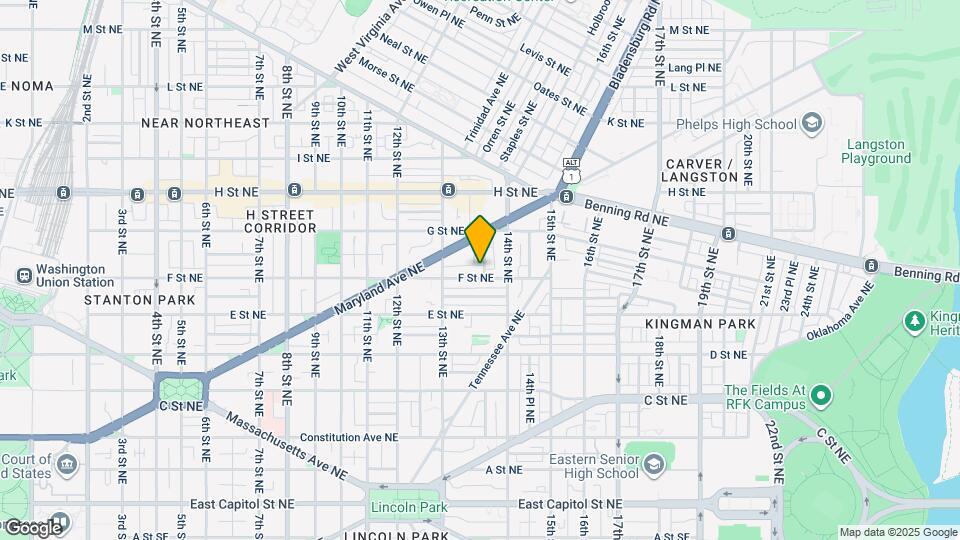 614 Elliott St NE, Unit 2D Mapa y Detalles de la Ubicación