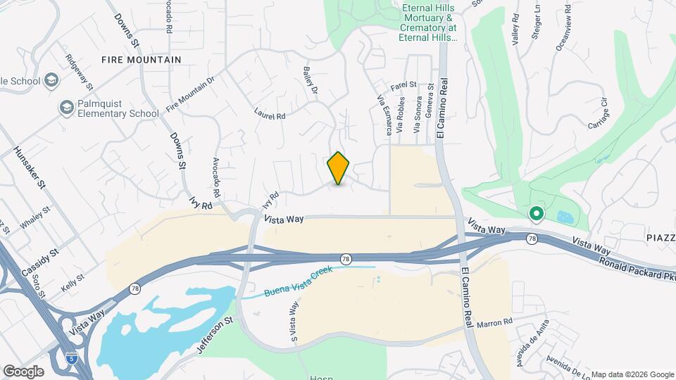 2432 Papyrus Ct Mapa y Detalles de la Ubicación