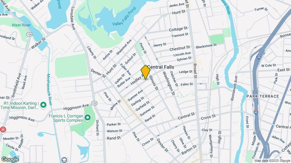 256 Cowden St Map and Location Details