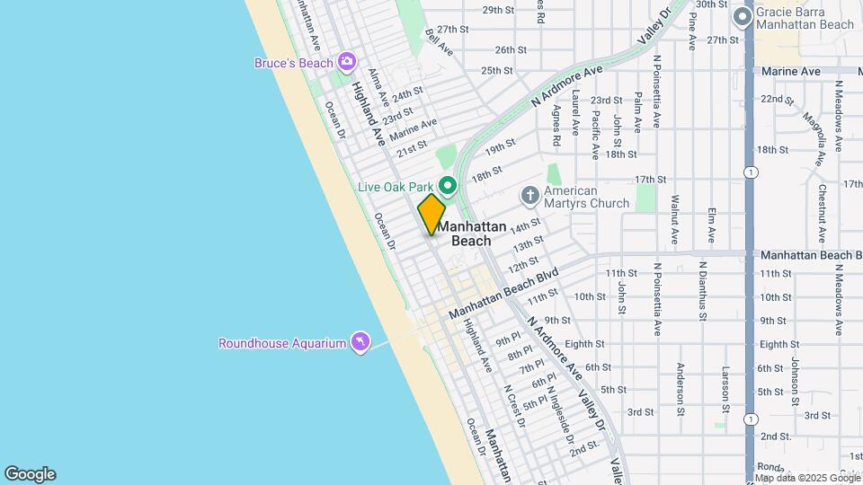 1508 Highland Ave Map and Location Details