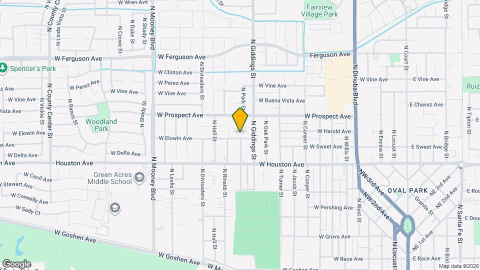1400 W Elowin Ave Map and Location Details
