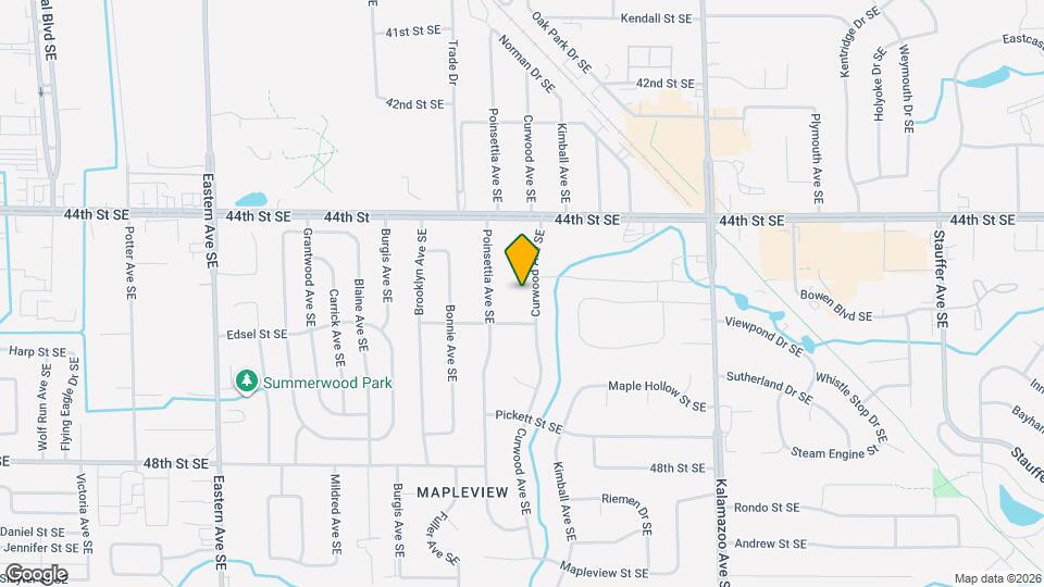 4517 Curwood Ave SE Map and Location Details