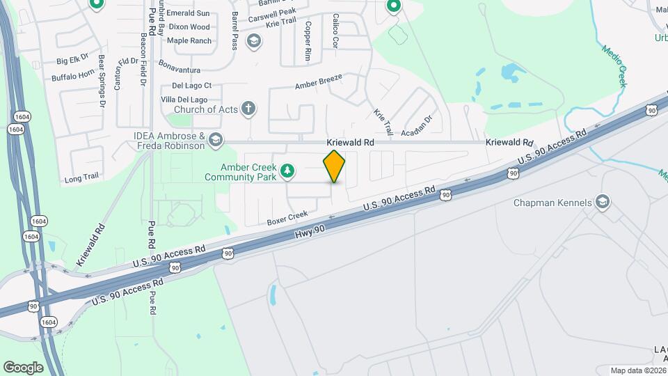 4406 Waldon Pond Map and Location Details