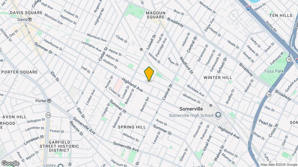 49 Hudson St, Unit 1 Map and Location Details