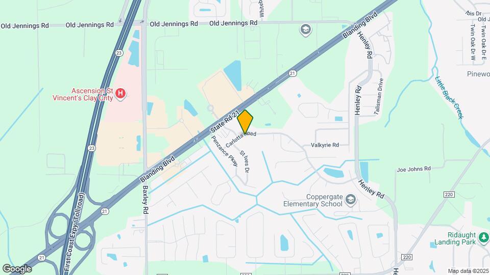 3293 Carlotta Rd Map and Location Details