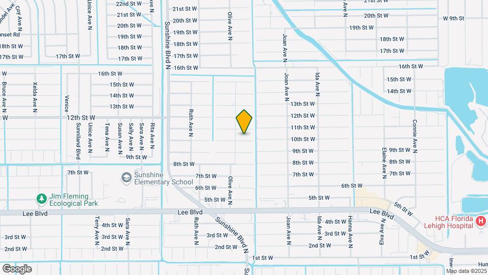 3106 10th St W Map and Location Details