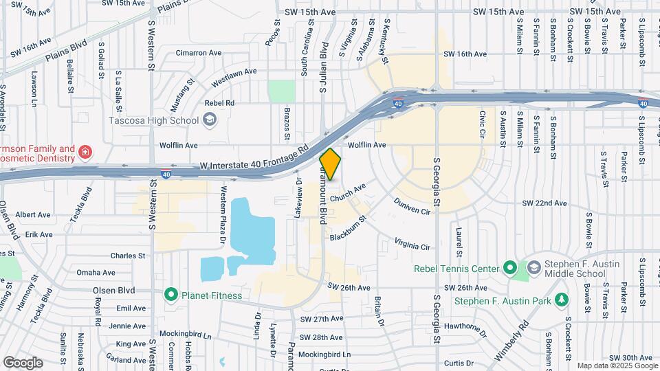 2035 Paramount Blvd Map and Location Details