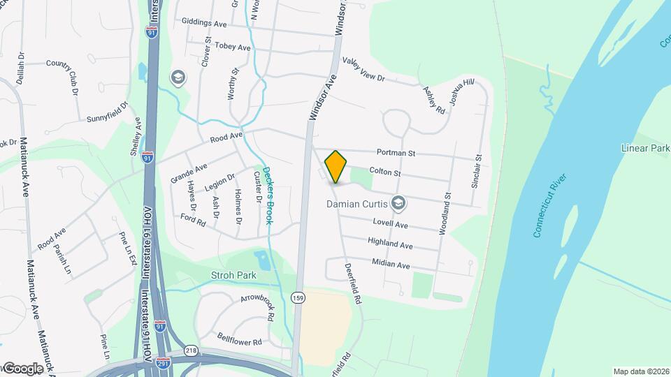 322 Deerfield Rd Map and Location Details