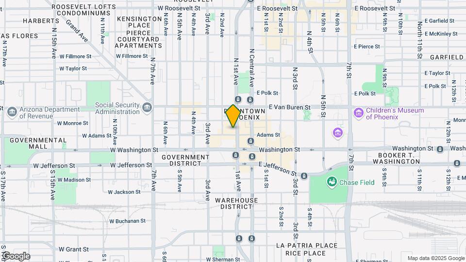 Orpheum Lofts Map and Location Details