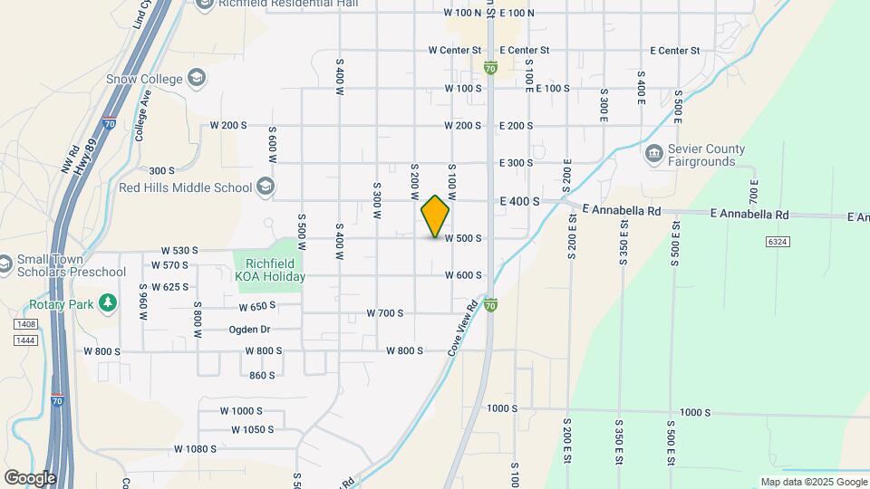 147 W 500 S Map and Location Details