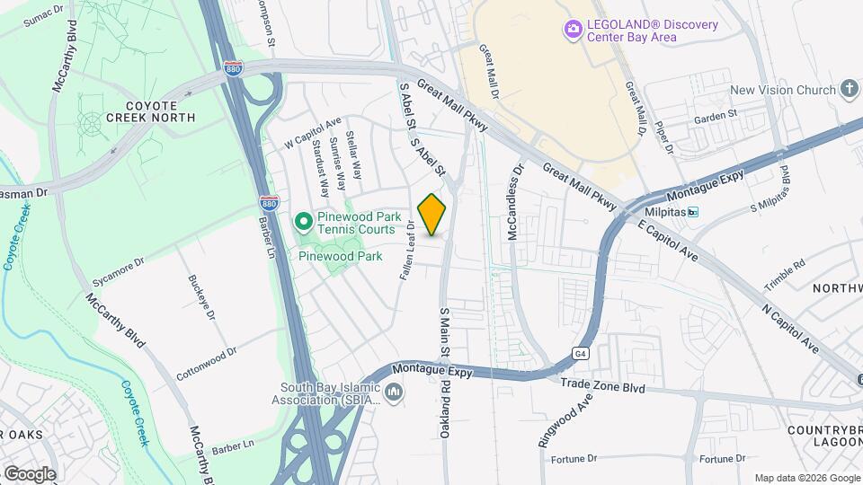 45 Lonetree Ct Map and Location Details