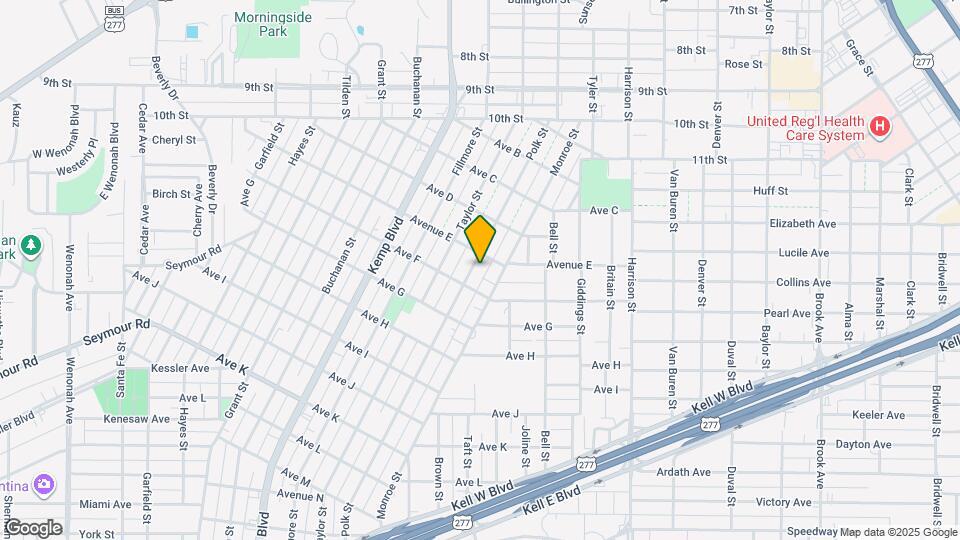 1507 Polk St Map and Location Details