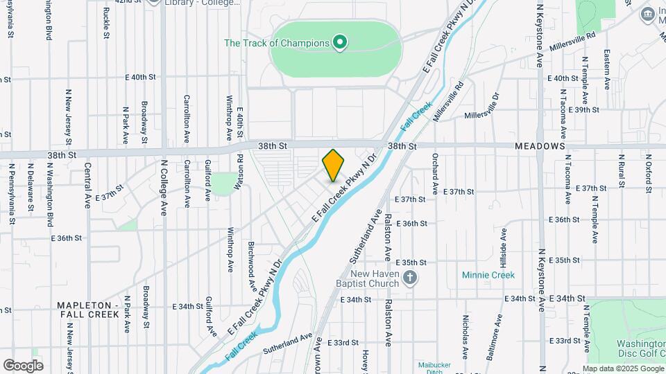 3605 Hemlock Ave Map and Location Details