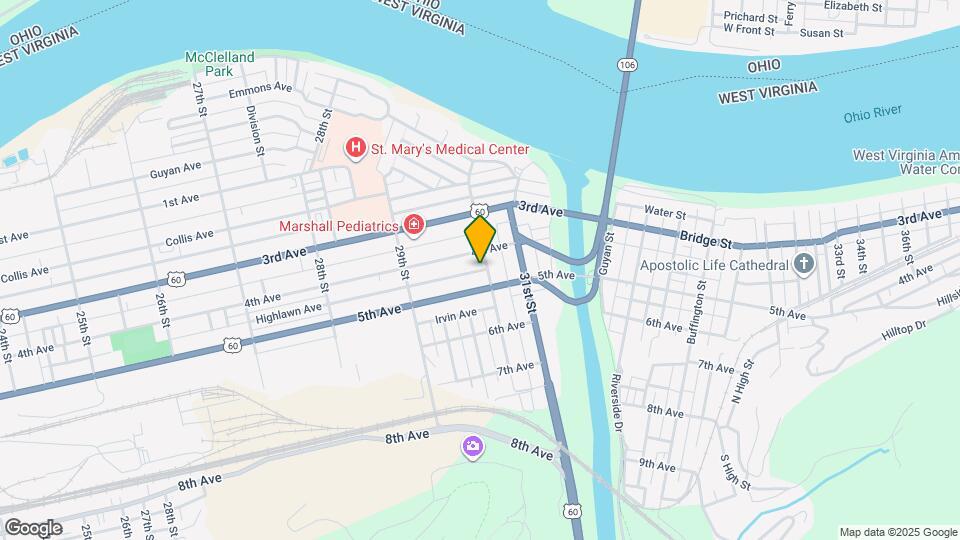 419 30th St Map and Location Details