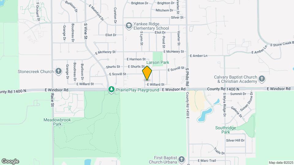 1002 E Willard St, Unit A Map and Location Details