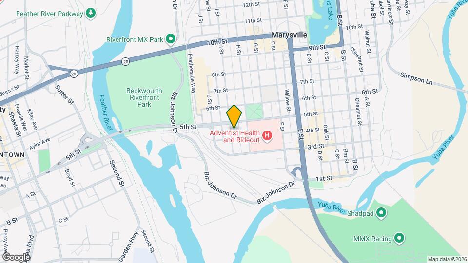 409 I St Map and Location Details