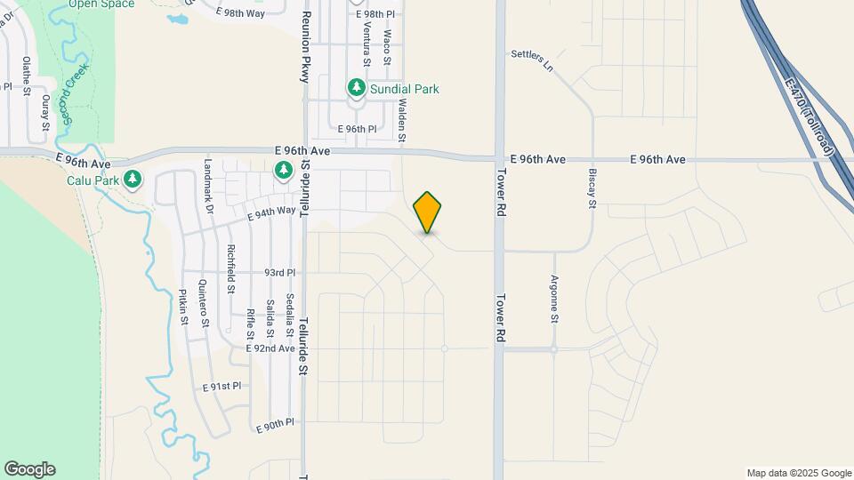 9446 Yampa Ct Map and Location Details