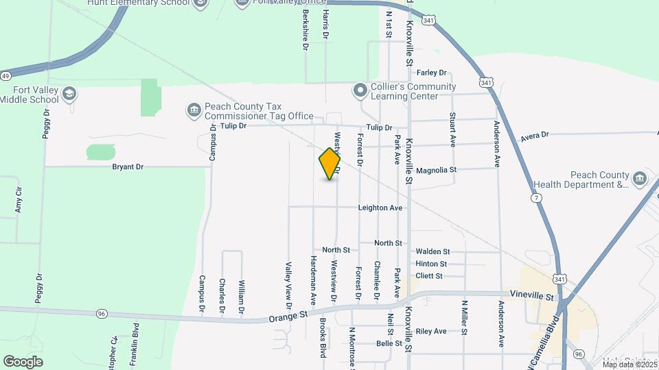 605 Westview Dr Map and Location Details