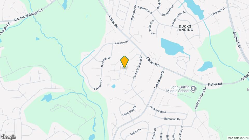 2828 Deepwater Ct Map and Location Details