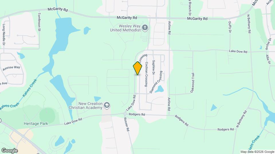1219 Polk Crossing Mapa y Detalles de la Ubicación