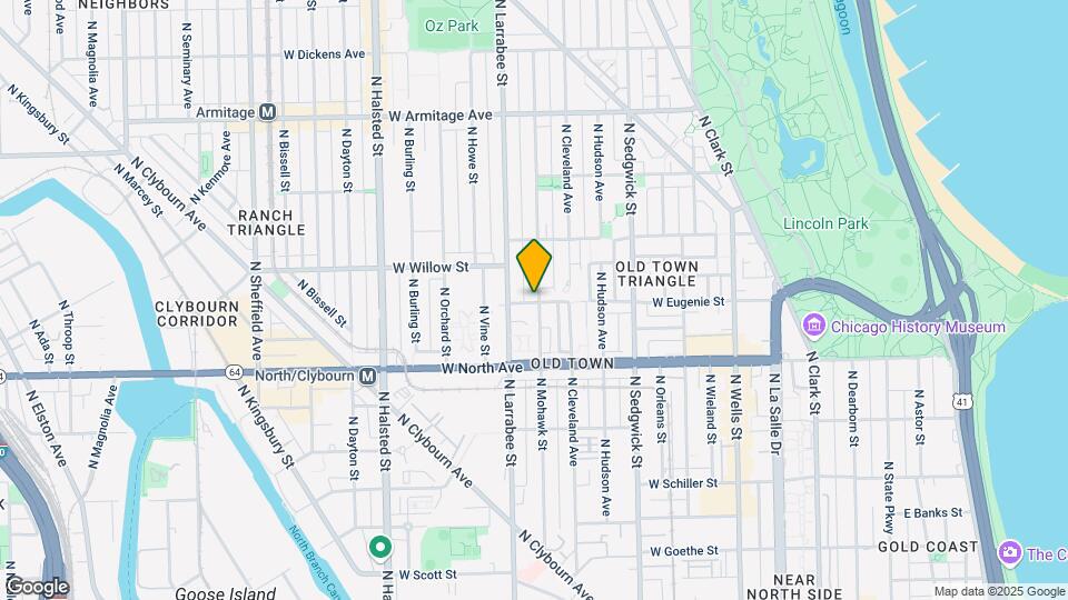 534 W Eugenie St Map and Location Details