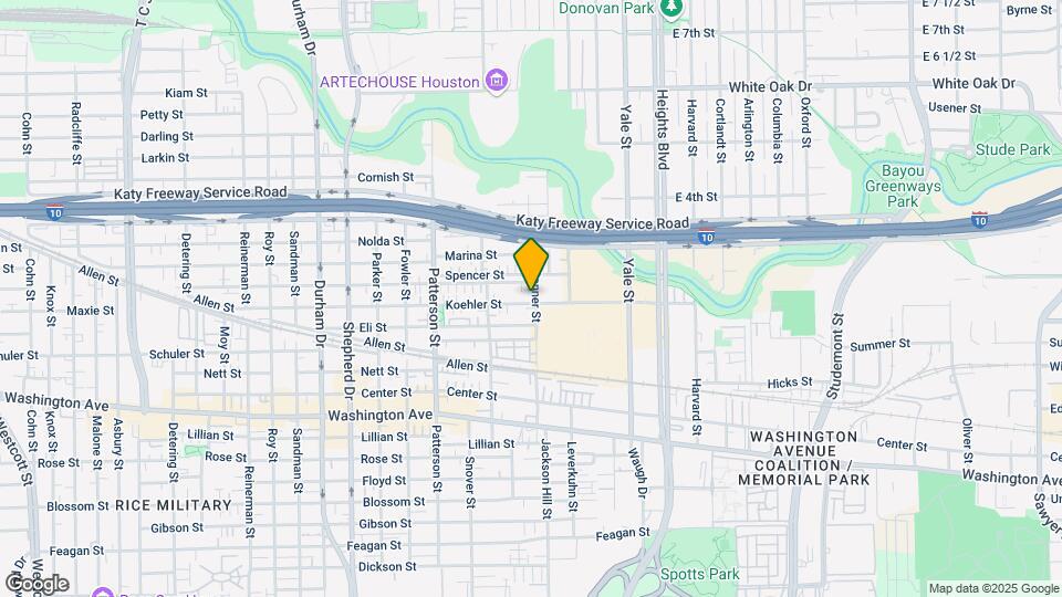 1507 Bonner St Map and Location Details