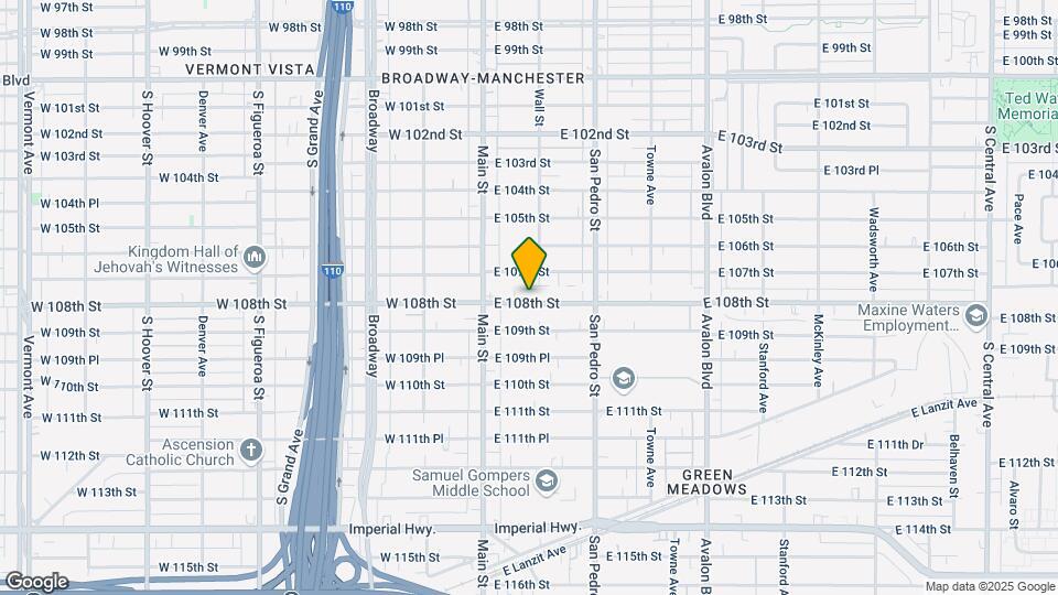 151 E 108th St-Unit -151 Map and Location Details