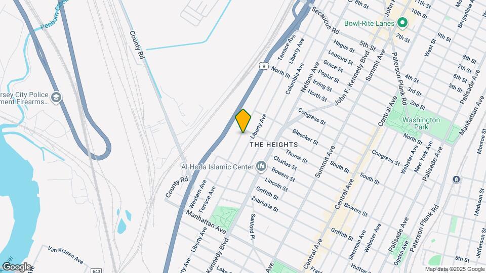 158 Terrace Ave Map and Location Details