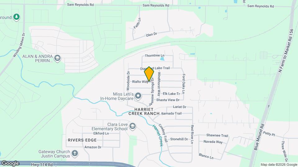 1728 Rialto Way Map and Location Details