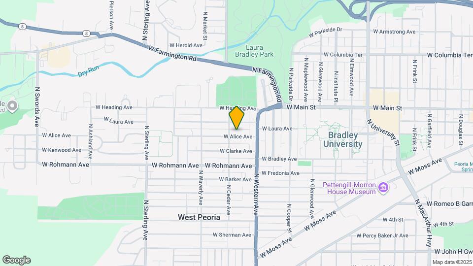 2003 W Alice Ave Map and Location Details