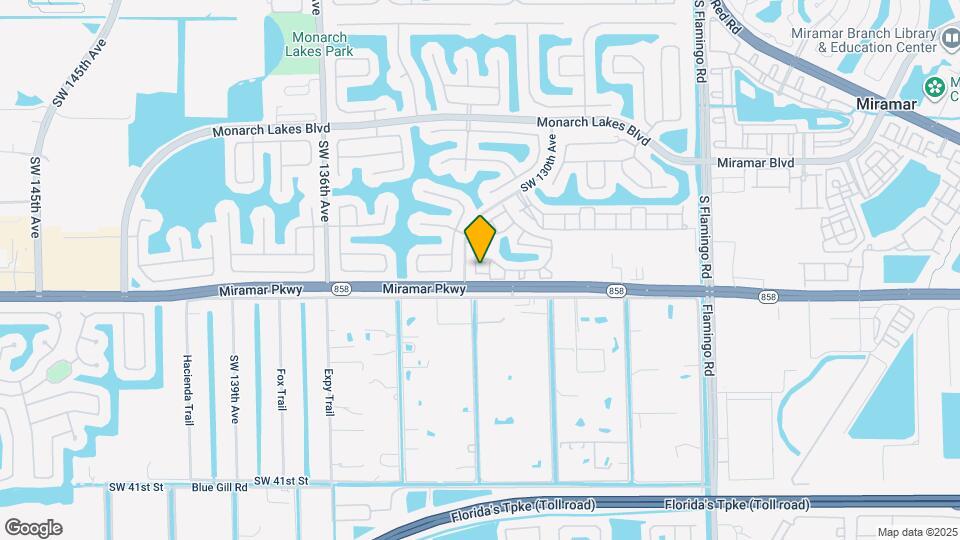 3175 SW 129th Ter Map and Location Details
