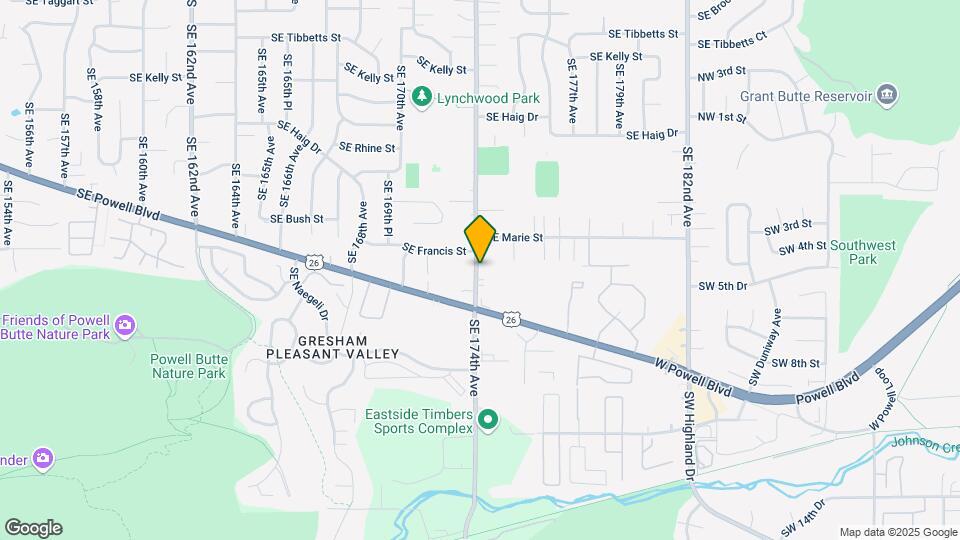 3984 SE 174th Ave Map and Location Details