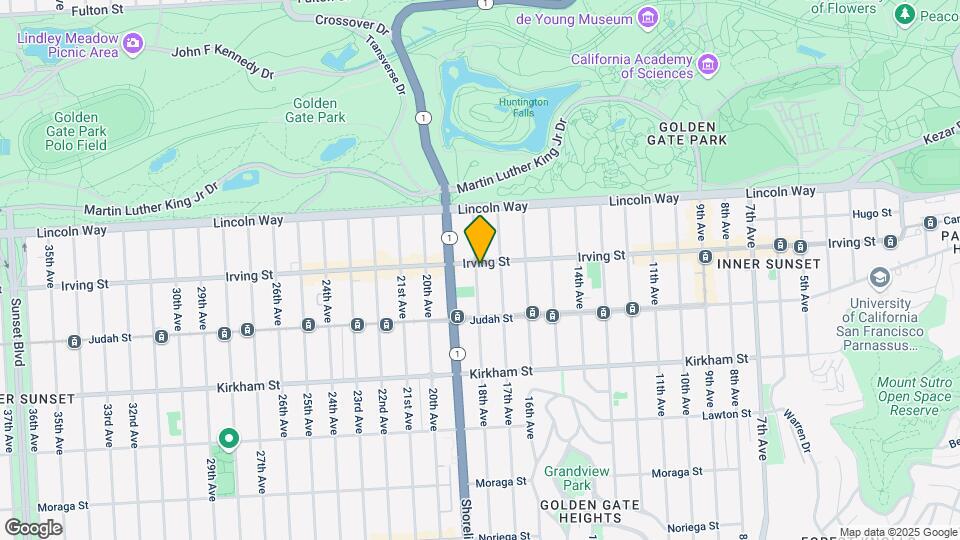 1310 18th Ave Map and Location Details