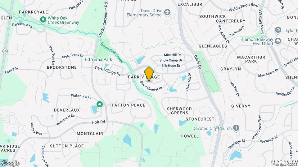 211 Swansboro Dr Map and Location Details