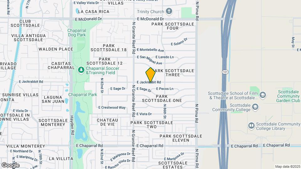 8501 E Jackrabbit Rd Map and Location Details