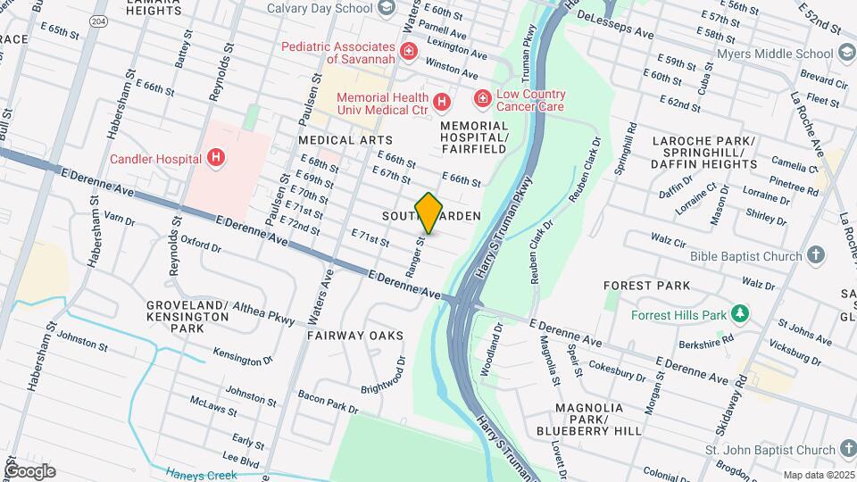 1306 E 70th St Mapa y Detalles de la Ubicación