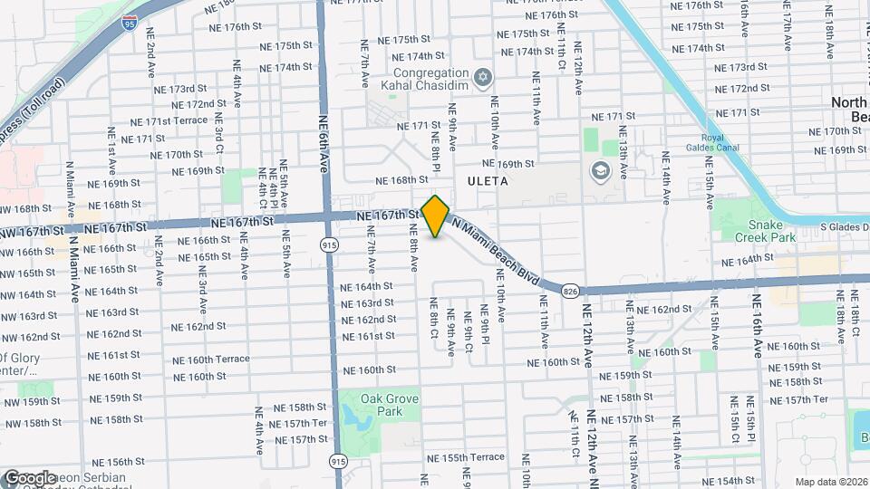1006 N Miami Beach Blvd Map and Location Details
