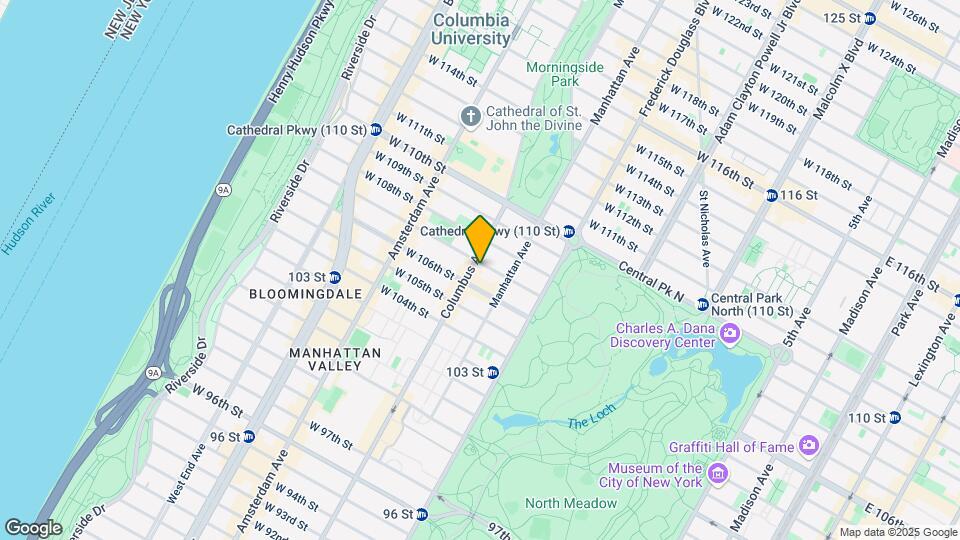 953 Columbus Ave Map and Location Details