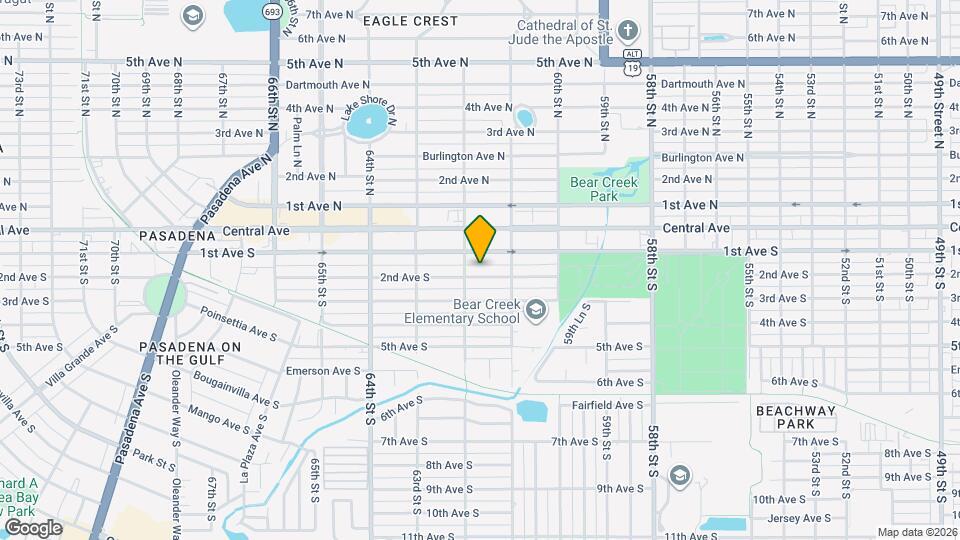 6163 2nd Ave S Map and Location Details