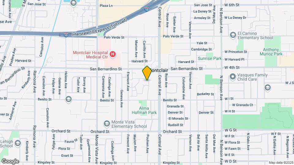 9802 Mammoth Dr Map and Location Details