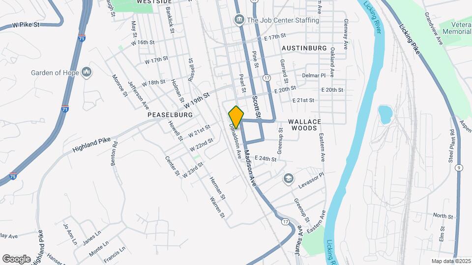 2130 Donaldson Ave Map and Location Details