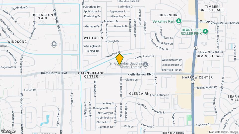 5019 Gretna Green Dr Map and Location Details