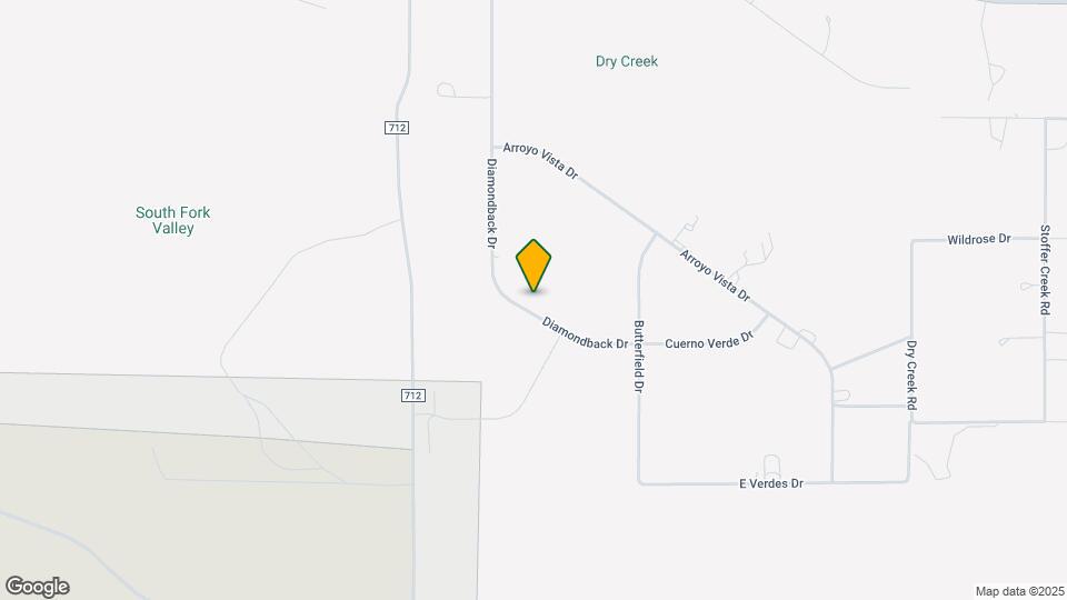 728 Diamondback Dr Map and Location Details