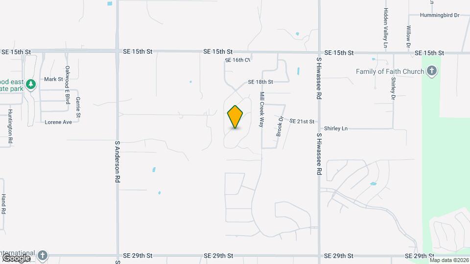 12490 Native Hill Dr Map and Location Details