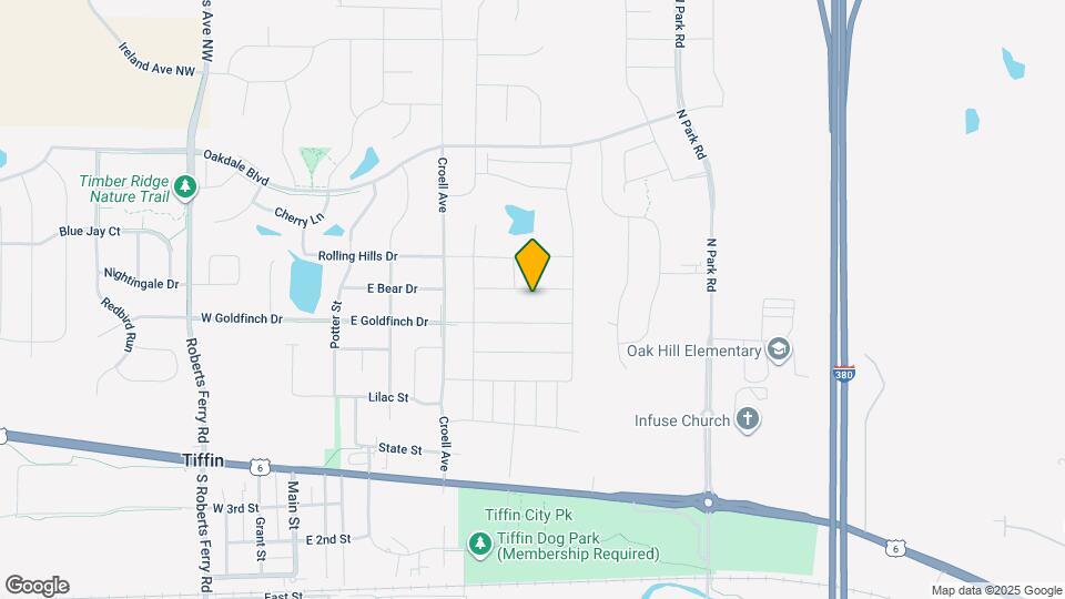 709 E Bear Dr Map and Location Details