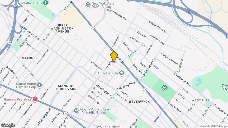 455 Bradford St Map and Location Details