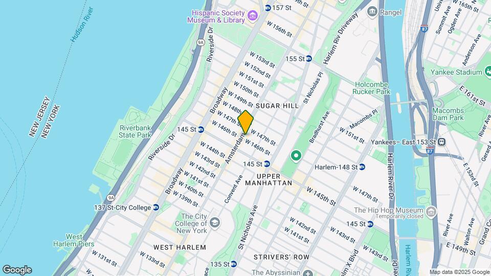 479 W 146th St Mapa y Detalles de la Ubicación