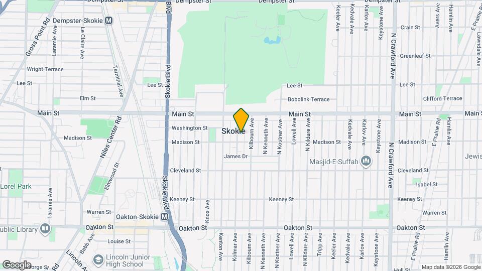 8311 Kolmar Ave Map and Location Details